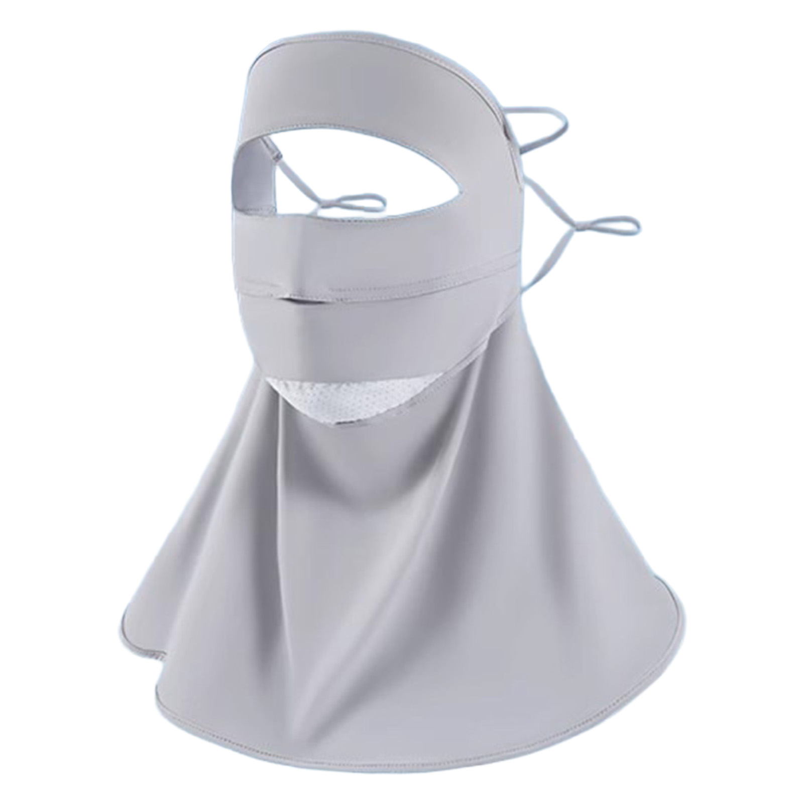 Ice Silk Full Face Sun Protect - Headband Summer Knit ulasan dan harga