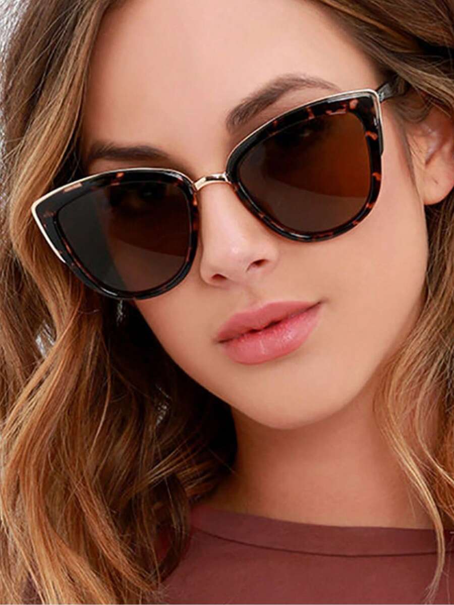 1/2/3/4pcs Oversized Cat Eye M - Sunglasses Cat Eye ulasan dan harga