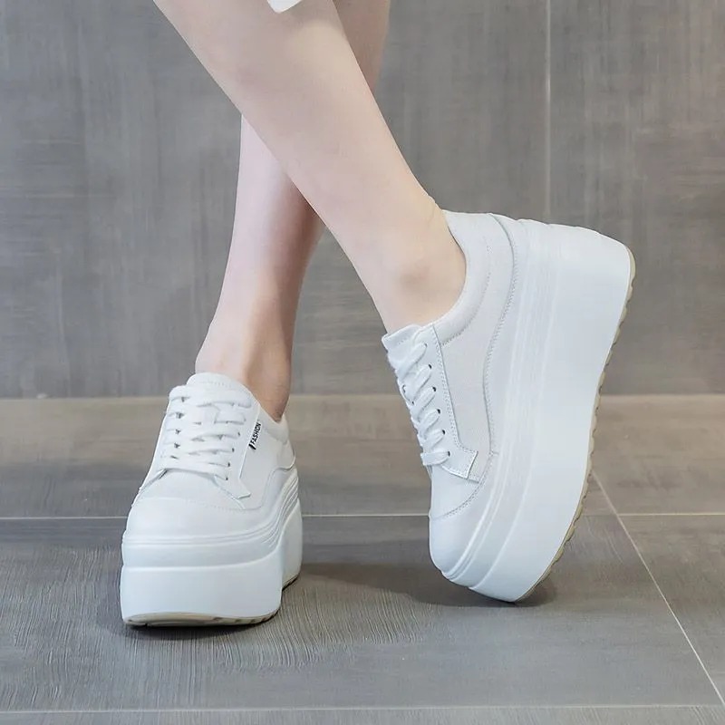 8cm New Canvas Genuine Leather - Wedge Espadrille Women ulasan dan harga