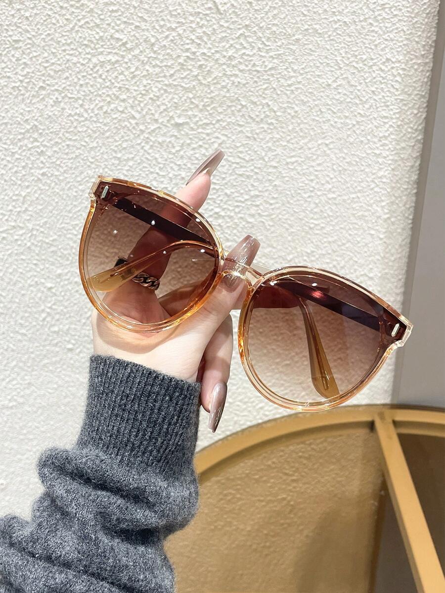 1pc Women Plastic Cat Eye Fram - Sunglasses Cat Eye ulasan dan harga