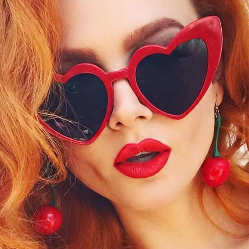 Love Heart Cat Eye Sunglasses  - Sunglasses Cat Eye ulasan dan harga