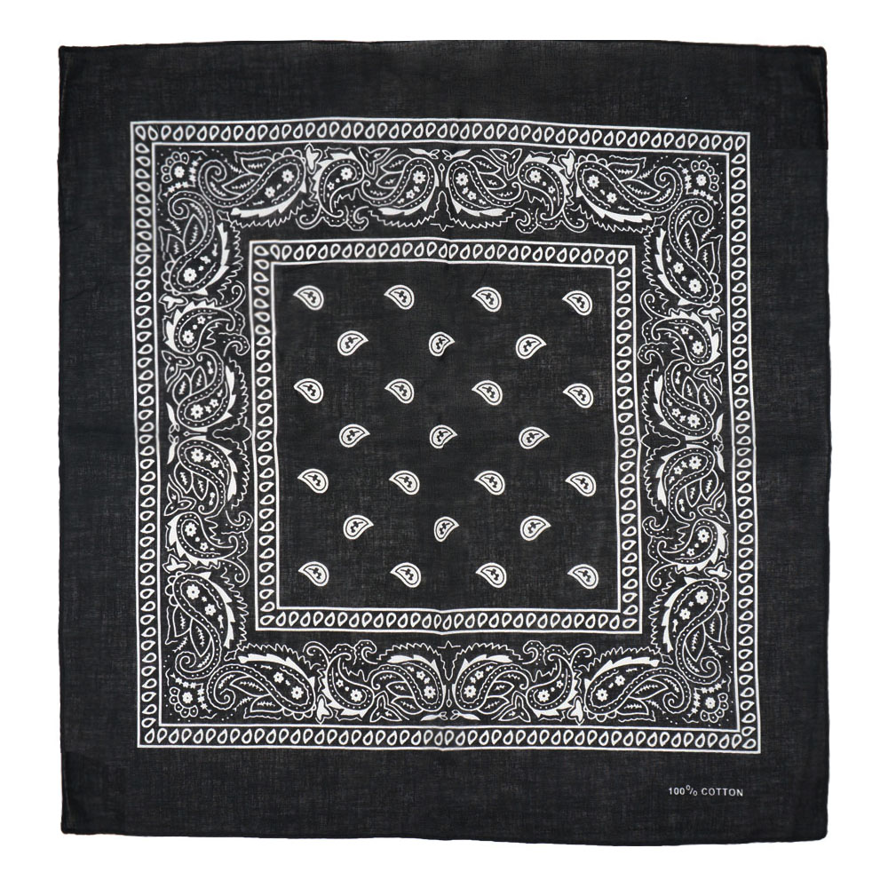 100% Cotton Paisley Bandana Bo - Headband Summer Knit ulasan dan harga