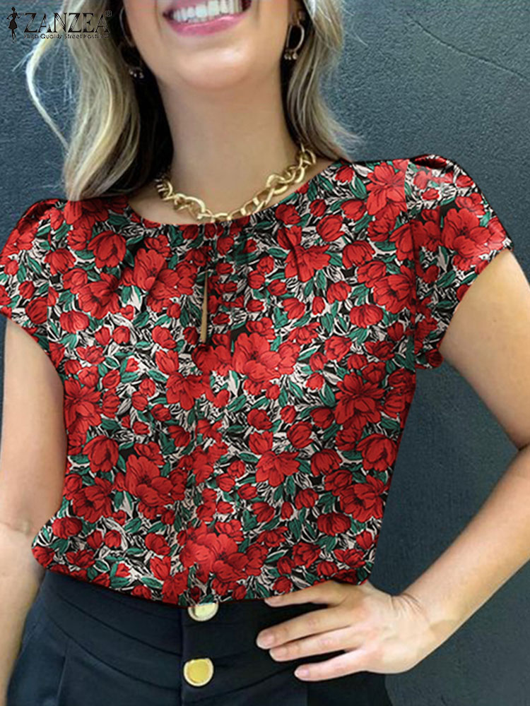 ZANZEA Bohemian Floral Printed - Romper Floral Print ulasan dan harga