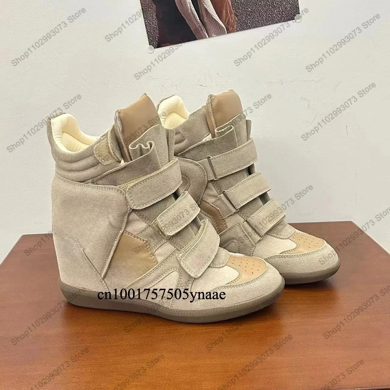 Women Hidden Wedge Heel High‑T - Wedge Espadrille Women ulasan dan harga